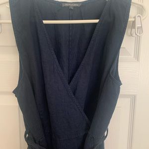 Michael Stars Chambray denim wrap dress